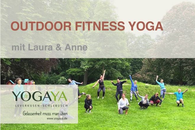Outdoor Fitness Yoga bei YogaYa